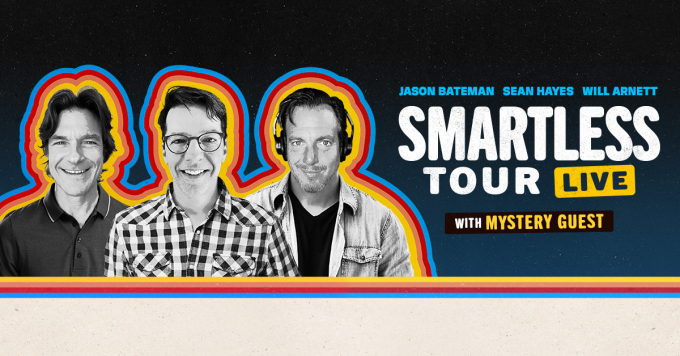 SmartLess Tour Live: Jason Bateman, Sean Hayes & Will Arnett at DAR Constitution Hall