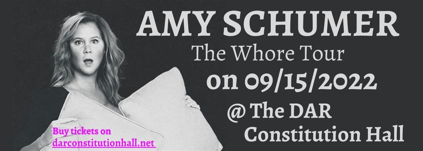 Amy Schumer at DAR Constitution Hall