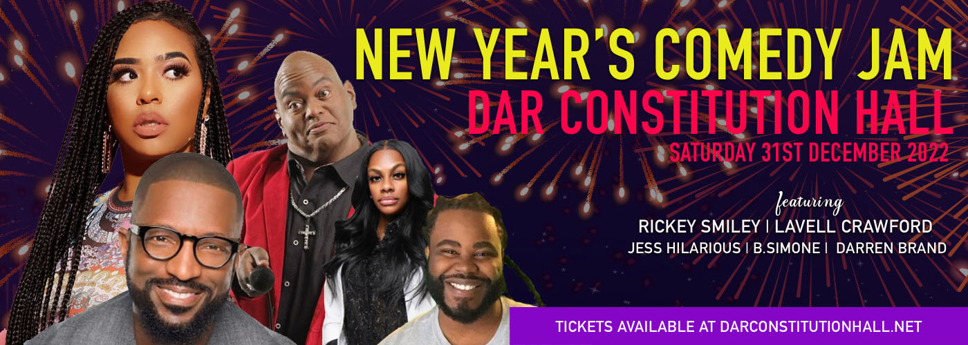 New Year's Comedy Jam at DAR Constitution Hall