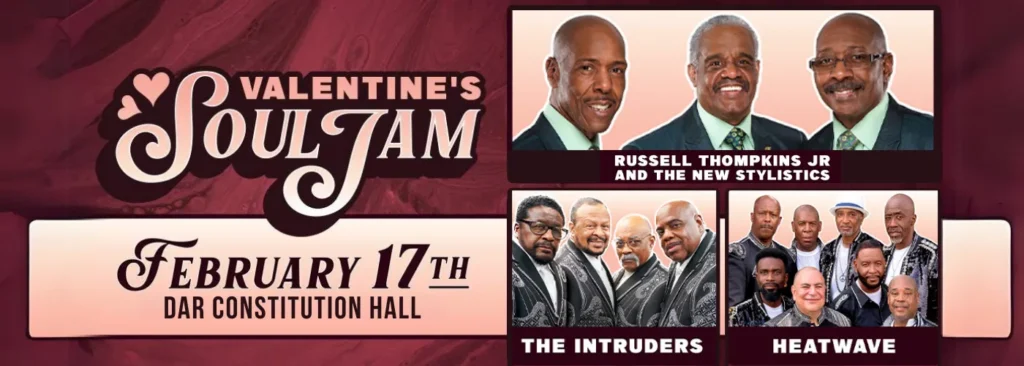 Valentine's Soul Jam at DAR Constitution Hall